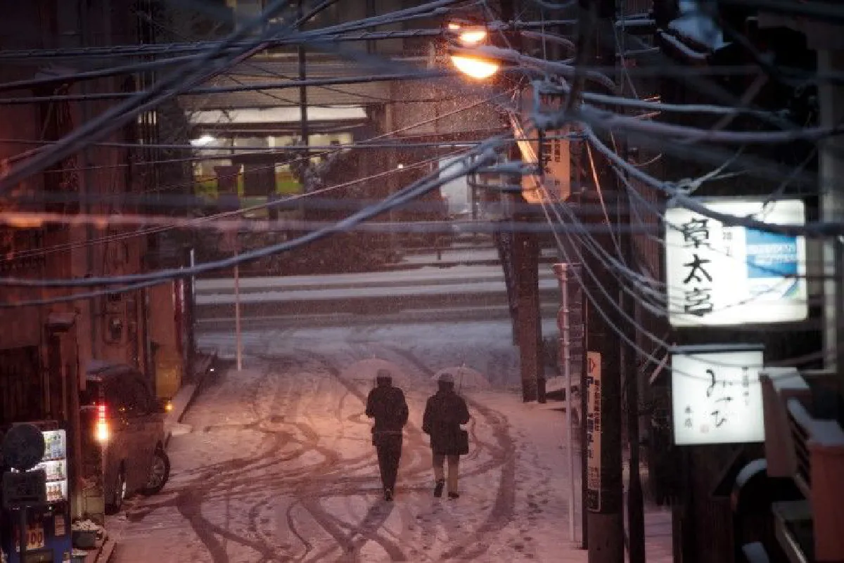 "โตเกียว" เผชิญหิมะตกหนักสุดในรอบ4ปี