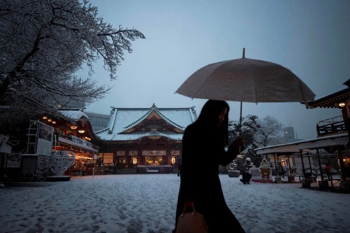 "โตเกียว" เผชิญหิมะตกหนักสุดในรอบ4ปี