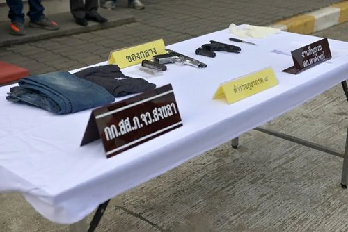 ตำรวจหาดใหญ่รวบ2แก๊งอันธพาลยิงถล่มกลางเมือง