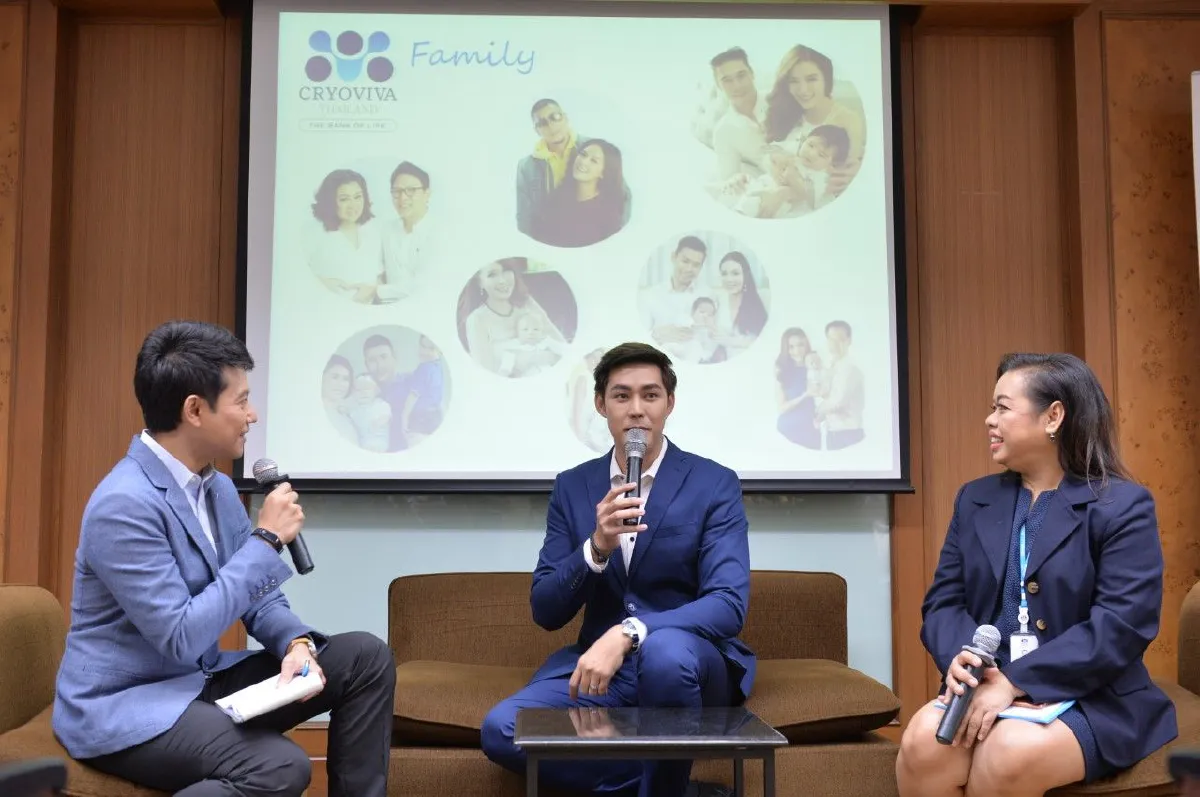 แอมป์ พีรวัศ เตรียมเก็บสเต็มเซลส์ วางแผนเพื่อลูกในอนาคต