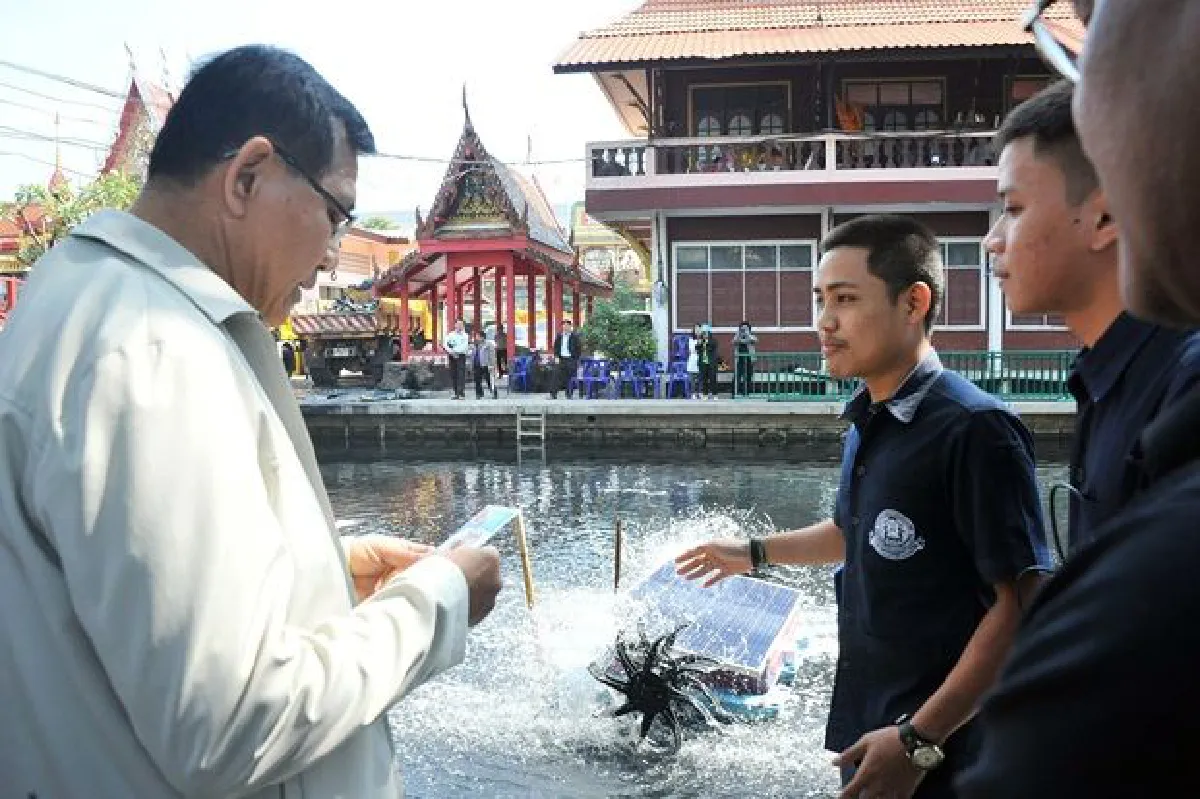นวัตกรรมอาชีวะสู่โครงการ "พลังอาชีวะจิตอาสา เปรมประชา คลองรังสิตพัฒนา"