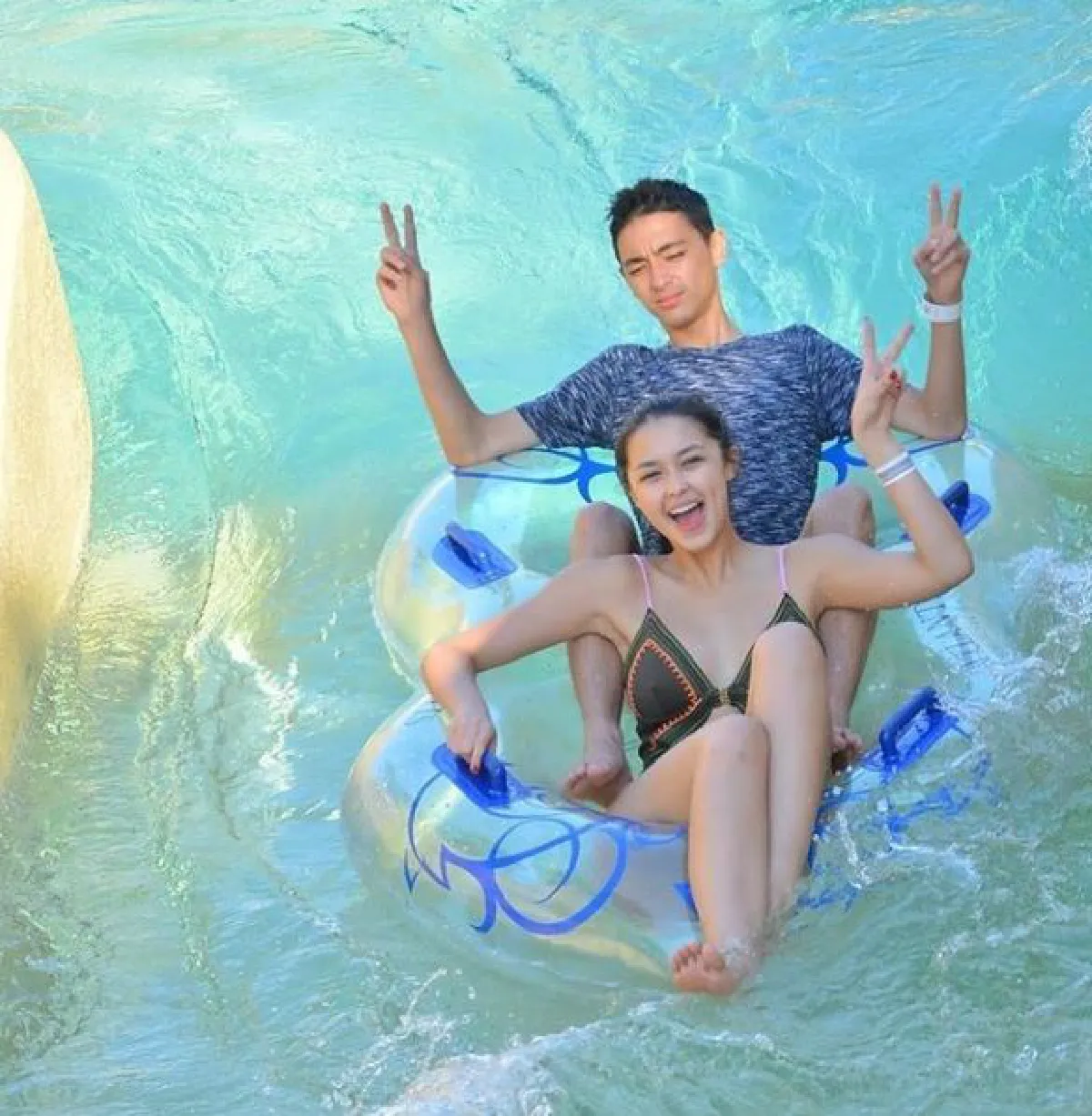 ทริปนี้เซ็กซี่เบาๆ! แพทริเซีย กู๊ด ล่องแพเล่นน้ำในวันหยุดสุดชิล