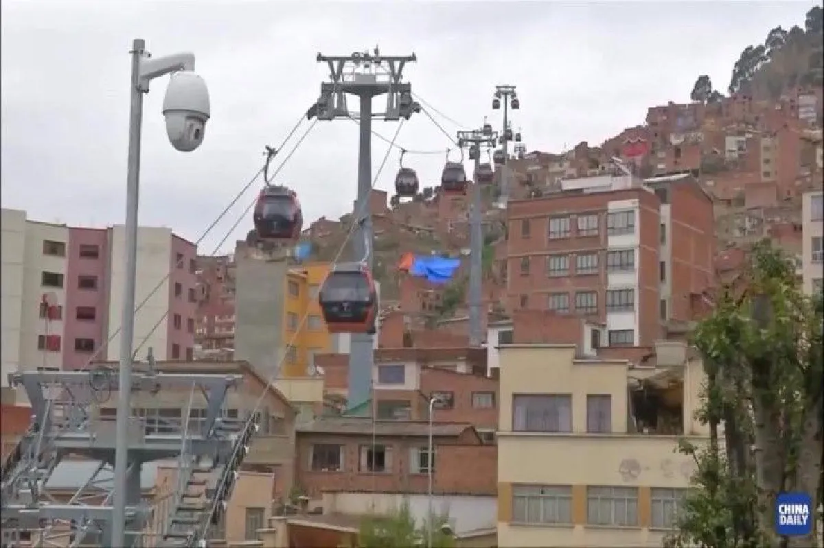 โบลิเวียขยายเส้นทางกระเช้าลอยฟ้าเลี่ยงรถติด