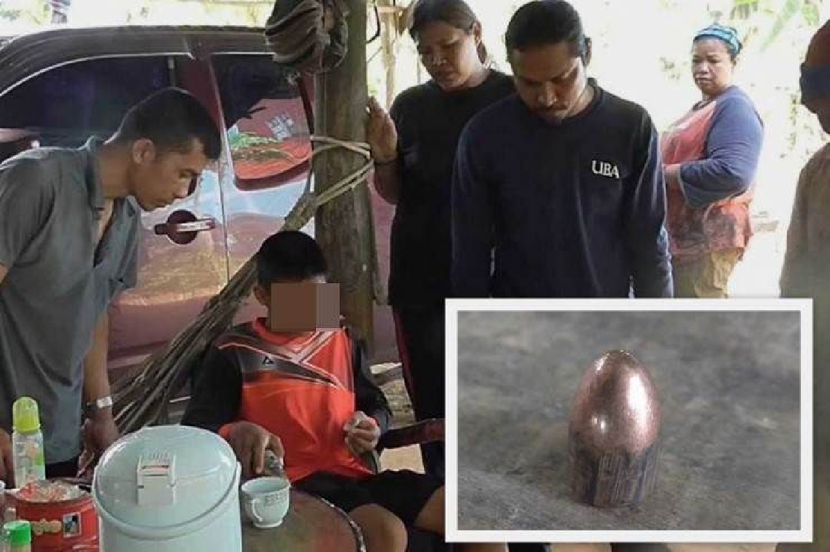อีกแล้ว!เด็กชายถูกกระสุนคนยิงปืนขึ้นฟ้าตกเฉี่ยวขาบาดเจ็บ อีกแล้ว!เด็กชายถูกกระสุนคนยิงปืนขึ้นฟ้าตกเฉี่ยวขาบาดเจ็บ