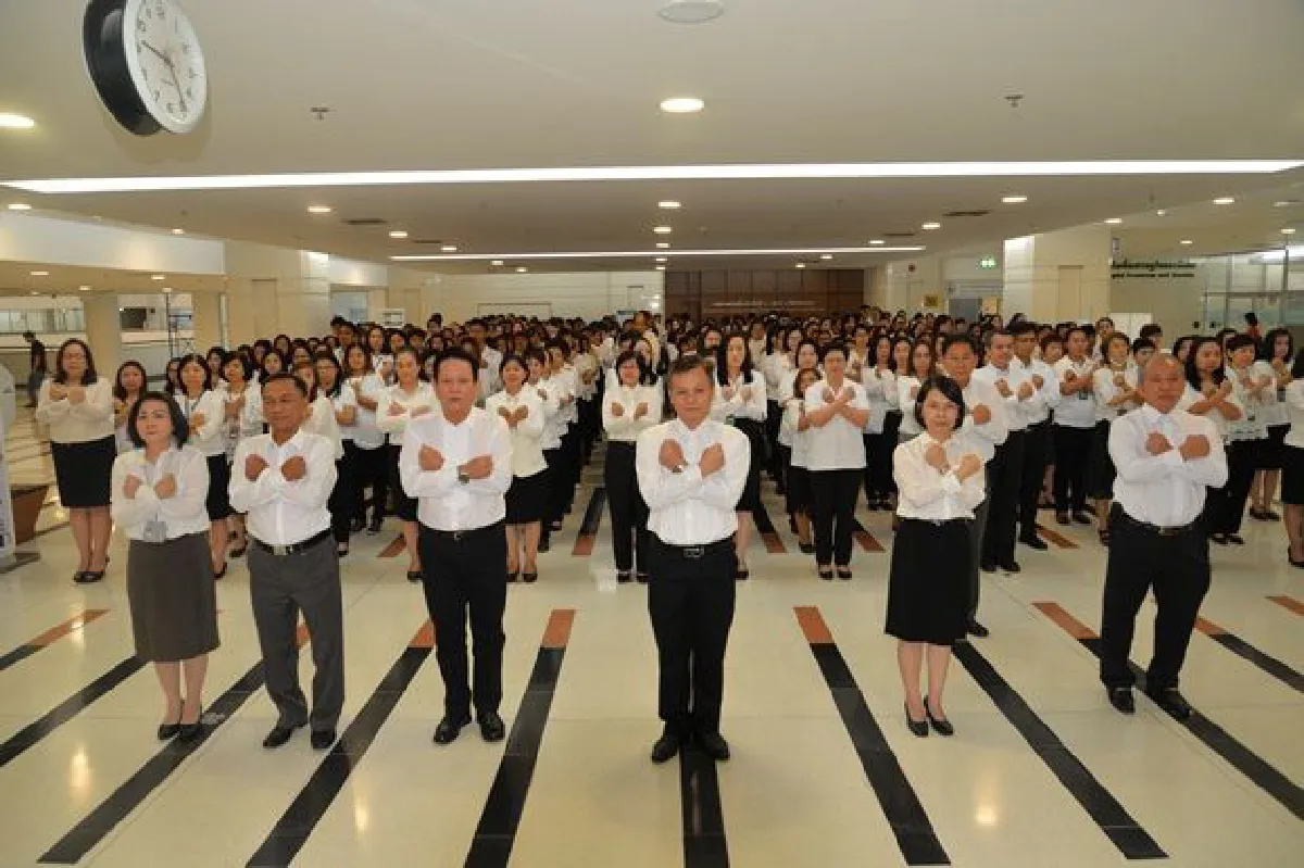 สำนักงานสถิติแห่งชาติ ประกาศเจตนารมณ์ สุจริตตามรอยพ่อ ขอทำดีเพื่อแผ่นดิน  ภายใต้แนวคิด "Zero Tolerance คนไทยไม่ทนต่อการทุจริต"