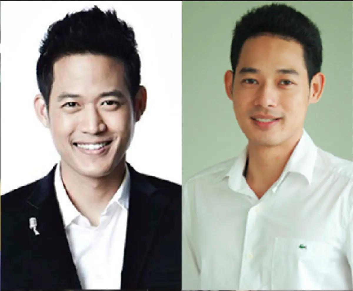 ซูมภาพ! “ตู่ ภพธร - เพชร กรุณพล” แฝดคนละฝาที่หน้าคล้ายกัน