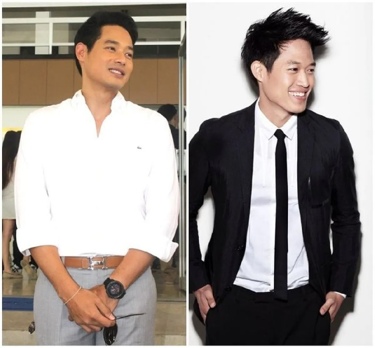 ซูมภาพ! “ตู่ ภพธร - เพชร กรุณพล” แฝดคนละฝาที่หน้าคล้ายกัน