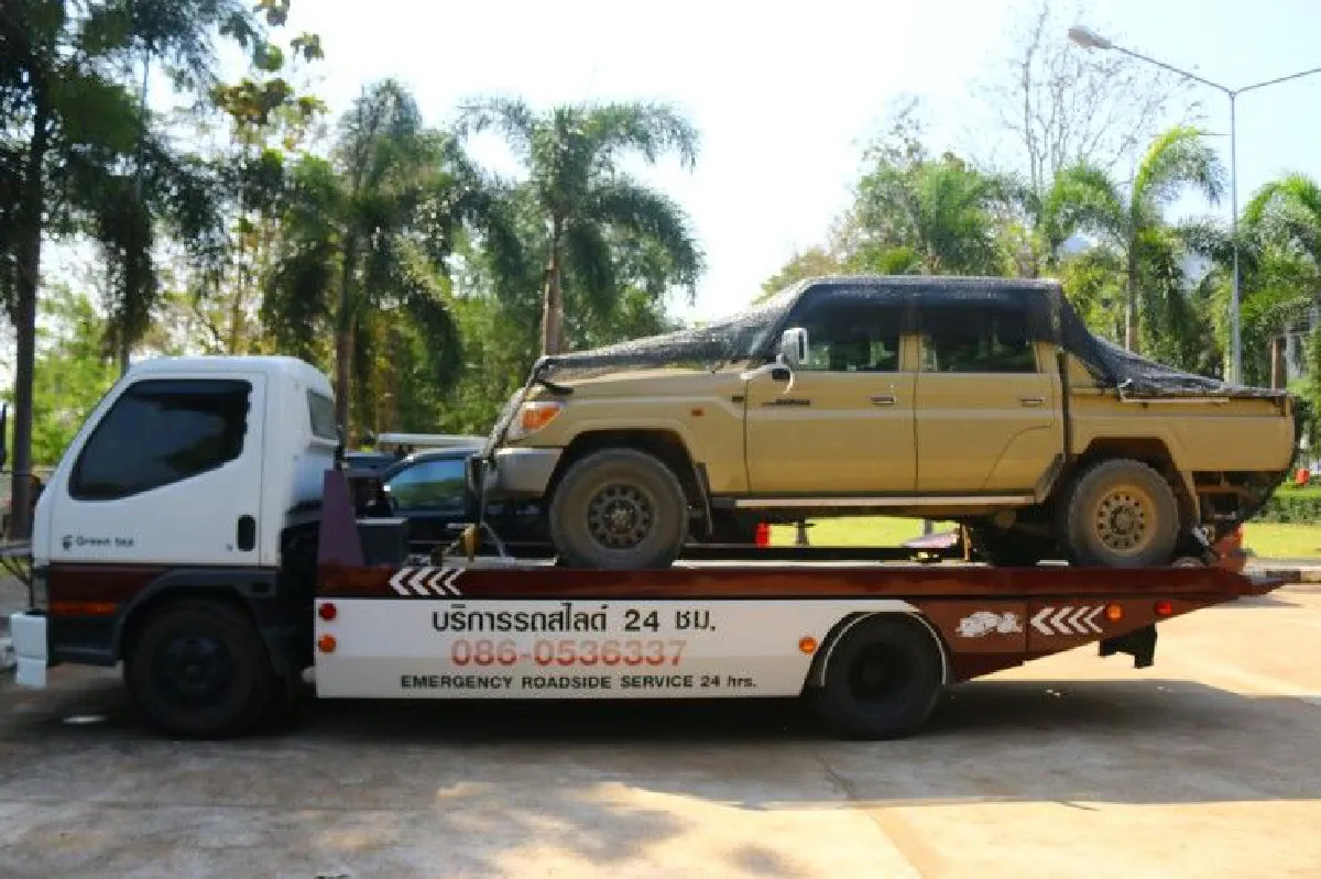 ตร.ทองผาภูมิส่งรถ"เปรมชัย"เข้าตรวจสอบที่สำนักงานพิสูจน์หลักฐานแล้ว