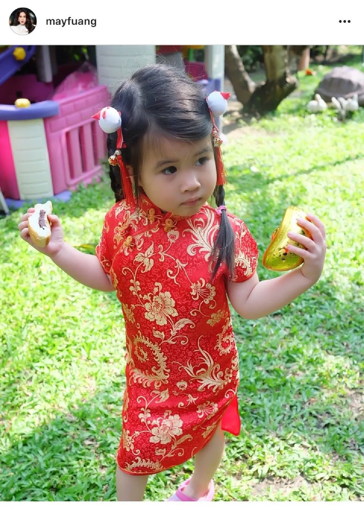 น่ารักรับตรุษจีน! รวมลูกคนบันเทิงจัดเต็มตี๋-หมวย ต้อนรับตรุษจีนปีจอ