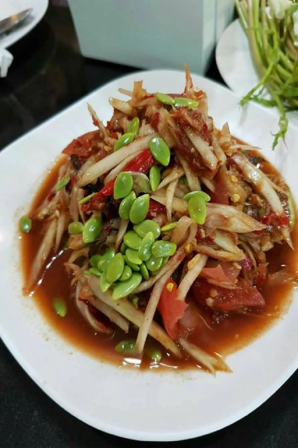 ส้มตำจินดา ร้านดีคู่เมืองอุบลฯ