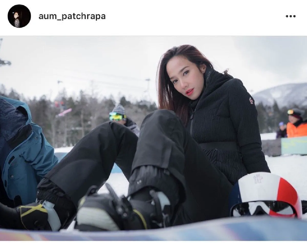 หนาวแค่ไหนก็จัดเต็ม..ส่องแฟชั่นชุดเล่นสกีของสาวๆ คนบันเทิง