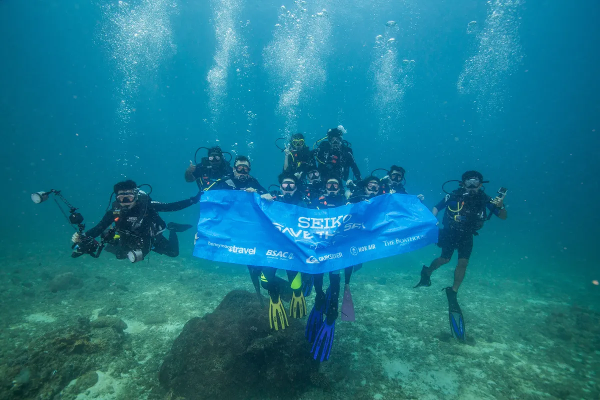 SEIKO Save The Sea เดินหน้าคืนสมดุลให้กับท้องทะเลไทยปีที่ 2