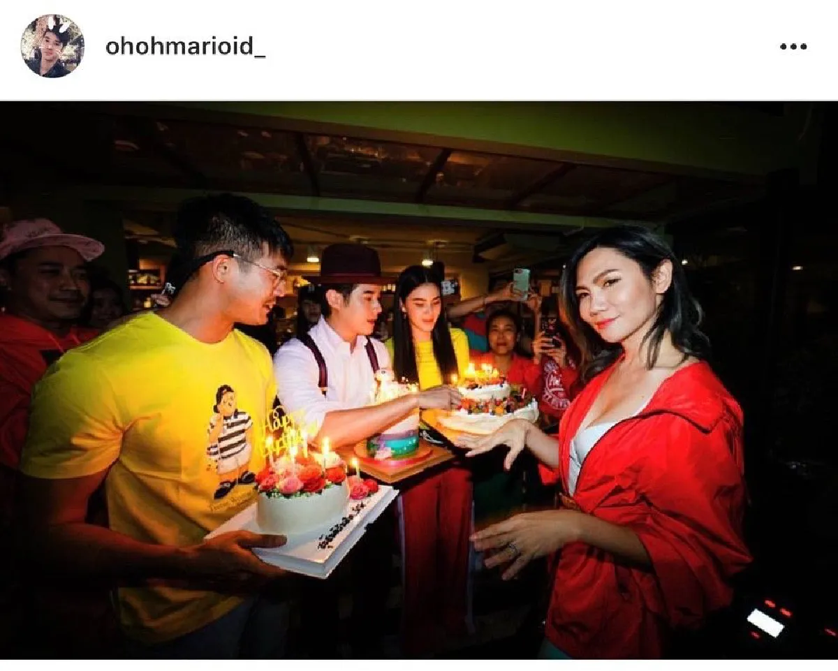 รวมภาพคนบันเทิงสุดฮอต ร่วมงานปาร์ตี้วันเกิด “พี่โช” ผจก. ดารา