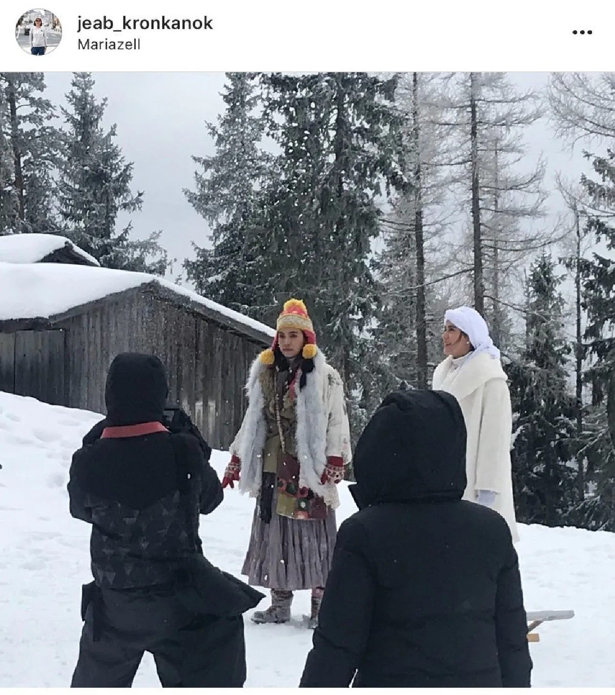 ส่องภาพเบื้องหลัง “ดั่งดวงหฤทัย” ในเวียนนา “ติ๊ก-คิม” งามสง่า ท่ามกลางบรรยากาศสวย