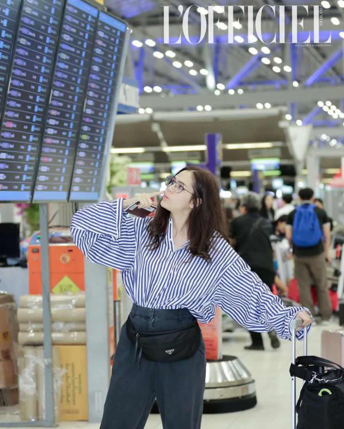 ชมพู่ พาลูกแฝดบินร่วมงานปารีสแฟชั่นวีค พร้อมกระเป๋าเดินทาง 11 ใบ