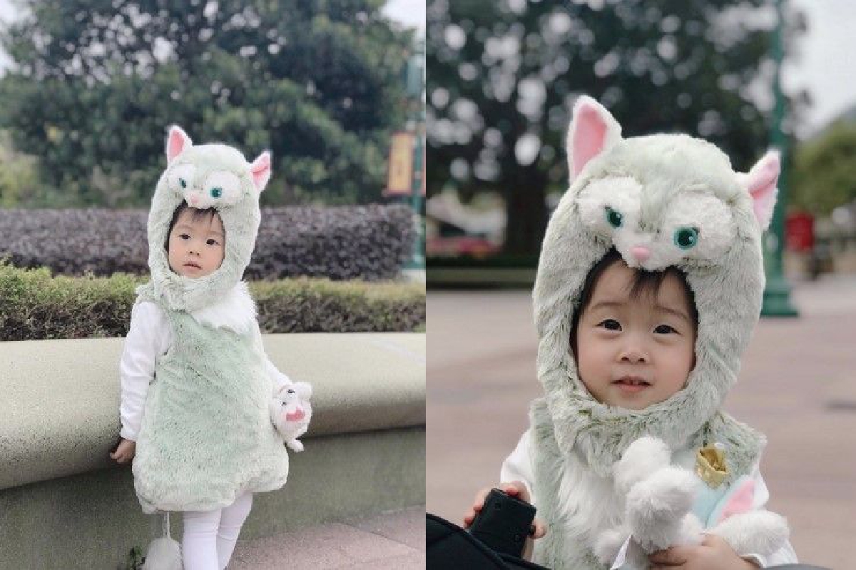 ส่องภาพน่ารัก น้องเป่าเปา แต่งชุดแมวเหมียวเที่ยวดิสนีย์แลนด์ฮ่องกง ส่องภาพน่ารัก น้องเป่าเปา แต่งชุดแมวเหมียวเที่ยวดิสนีย์แลนด์ฮ่องกง