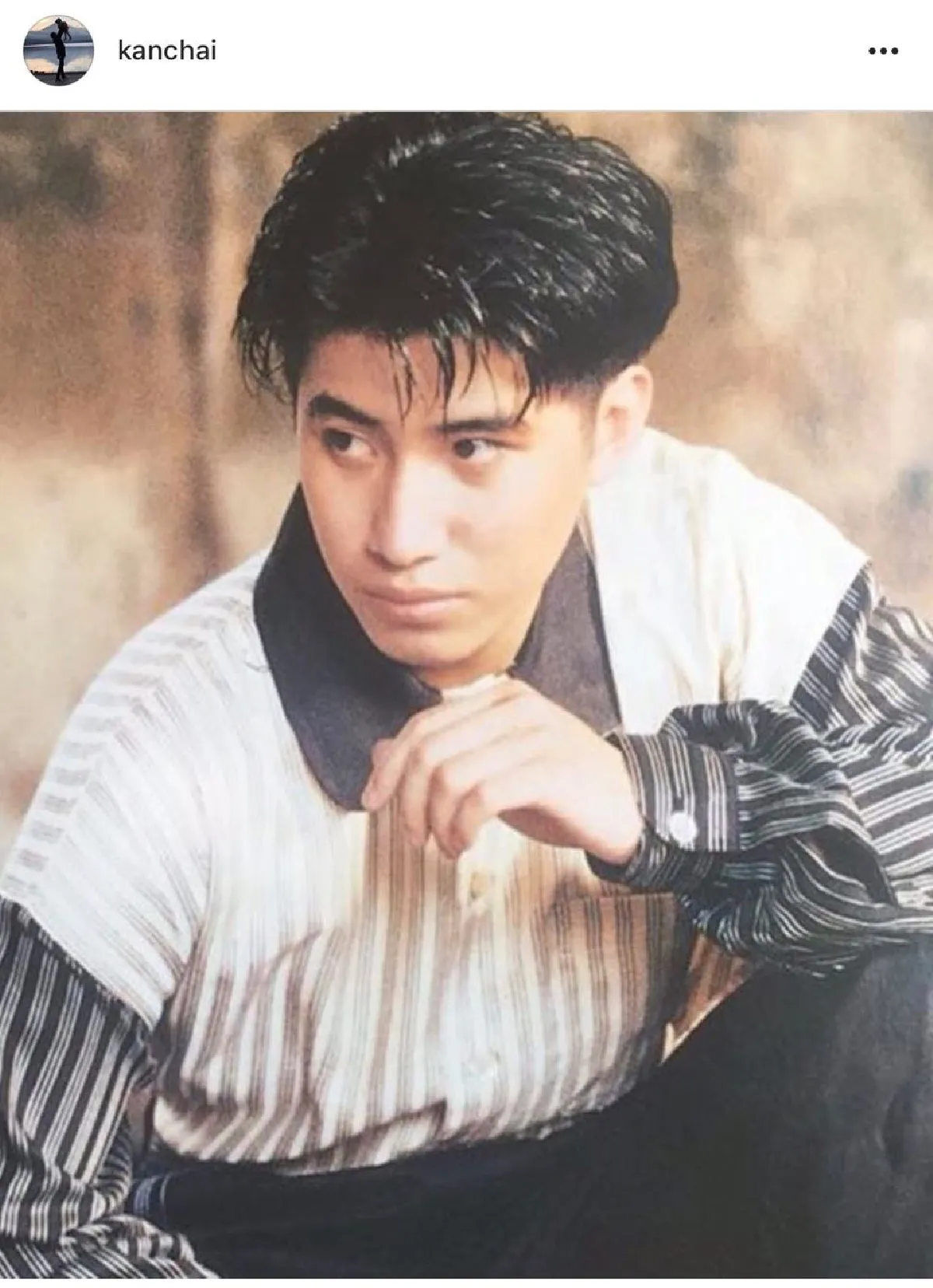 “หนุ่ม” ย้อนวัยโพสต์ภาพสมัยเป็นนายแบบ หล่อไม่เปลี่ยน