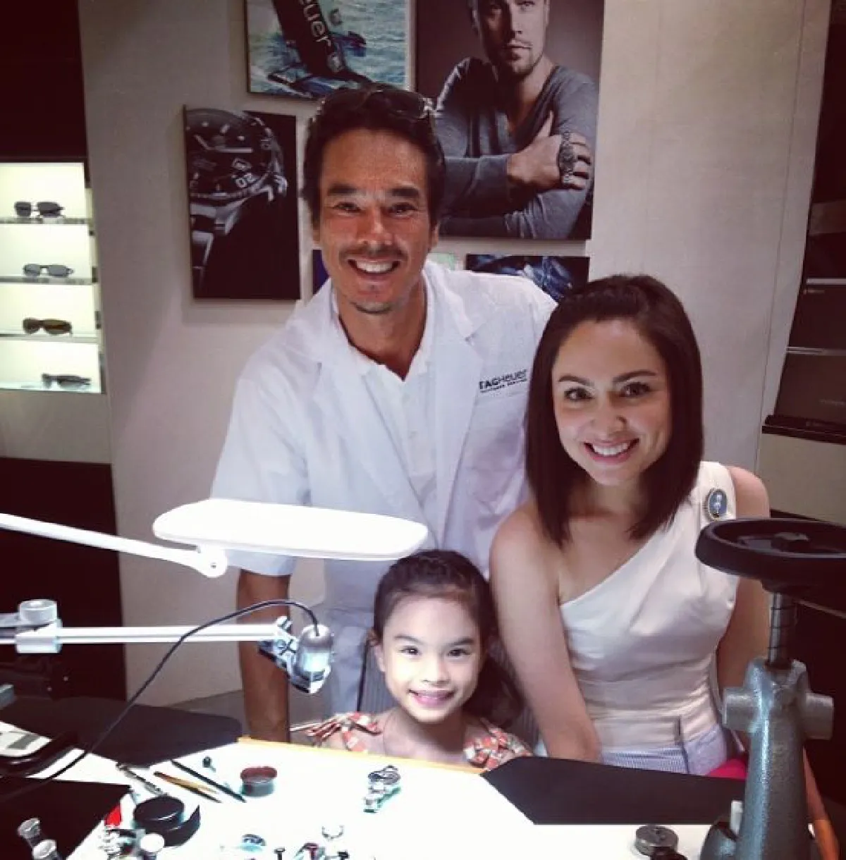 อ่ำ อัมรินทร์ เผยภาพคู่ น้องแอลลี่ ยิ่งโตยิ่งหน้าตาดีได้คุณพ่อมาเต็มๆ