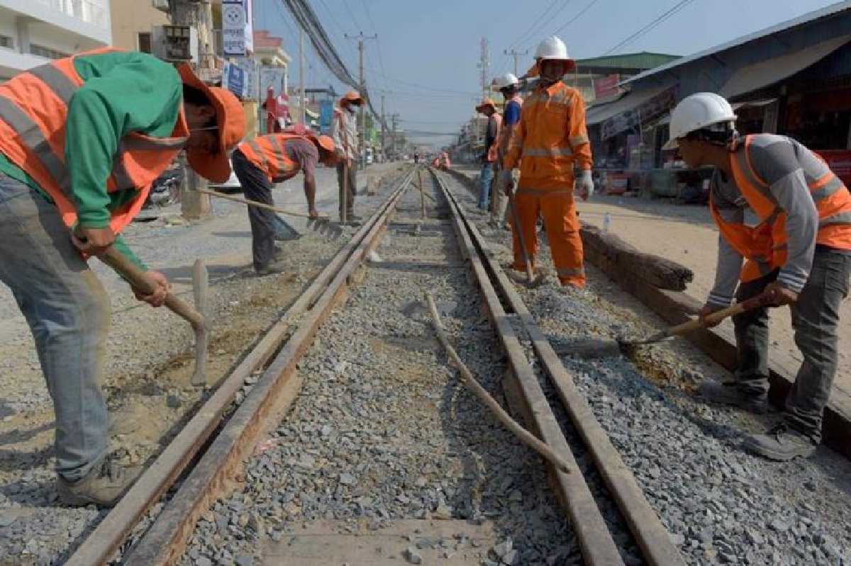 กัมพูชาเปิดใช้รถไฟสายใหม่ กัมพูชาเปิดใช้รถไฟสายใหม่