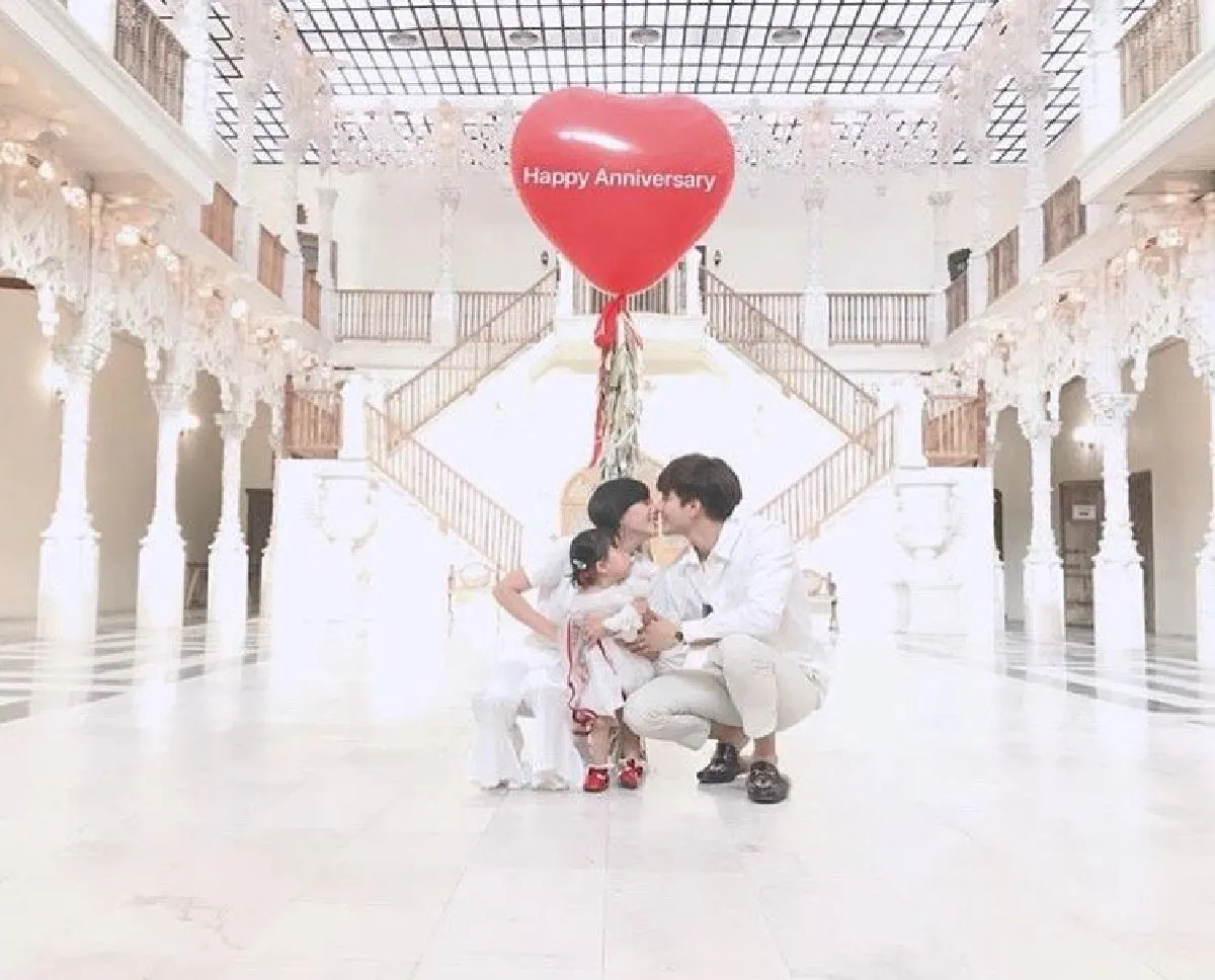 จะมาทุกๆปียันแก่! กุ๊บกิ๊บ-บี้ พา เป่าเปา ร่วมย้อนวันวานในวันครบรอบแต่ง 2 ปี