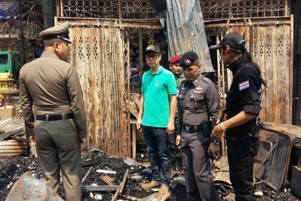 คาดไฟฟ้าลัดวงจรทำเพลิงไหม้ชุมชนหลังตลาดภาชีอยุธยาวอด คาดไฟฟ้าลัดวงจรทำเพลิงไหม้ชุมชนหลังตลาดภาชีอยุธยาวอด