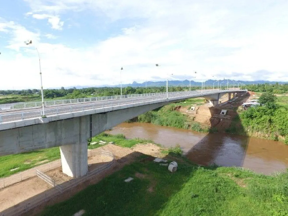 ทางหลวงเผยโฉมสะพานไทย-เมียนมาแห่งที่ 2