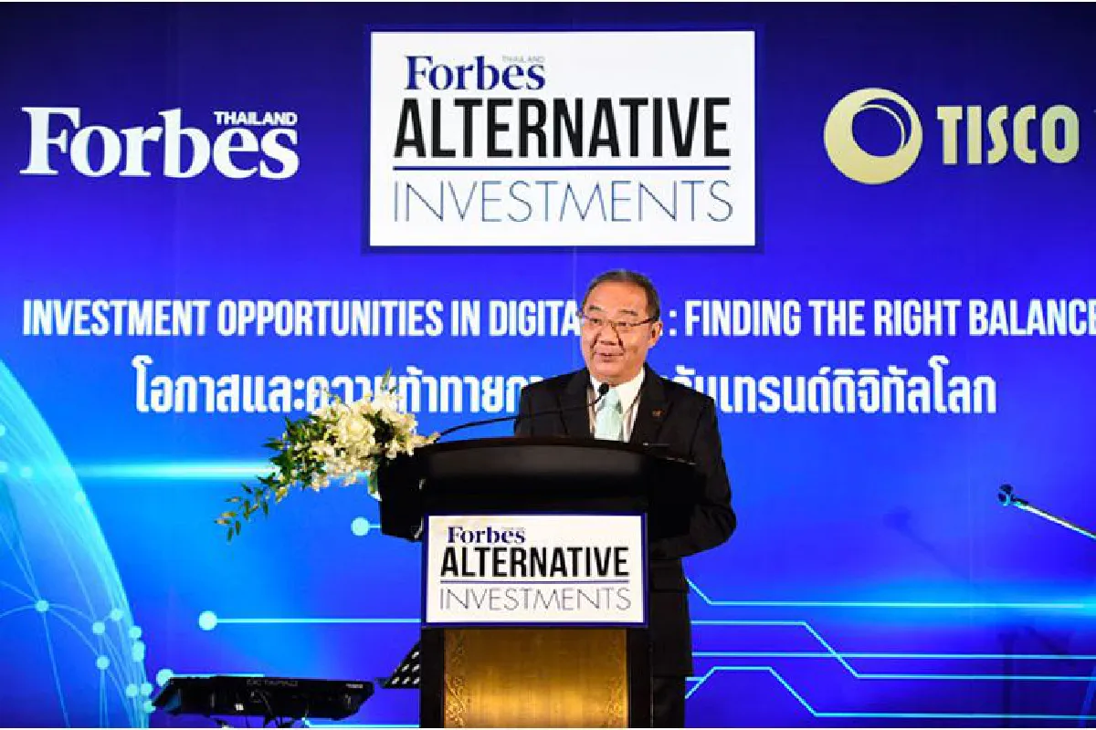 Forbes Thailand Alternative Investments 2018: Investment Opportunities in Digital Era: Finding the Right Balance