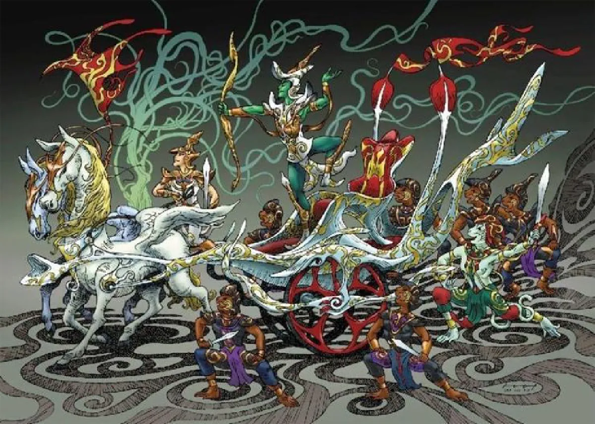 ‘รามานูโว’ จตุโชติ ลิมปโชติ รามเกียรติ์ในแบบอาร์ต นูโว