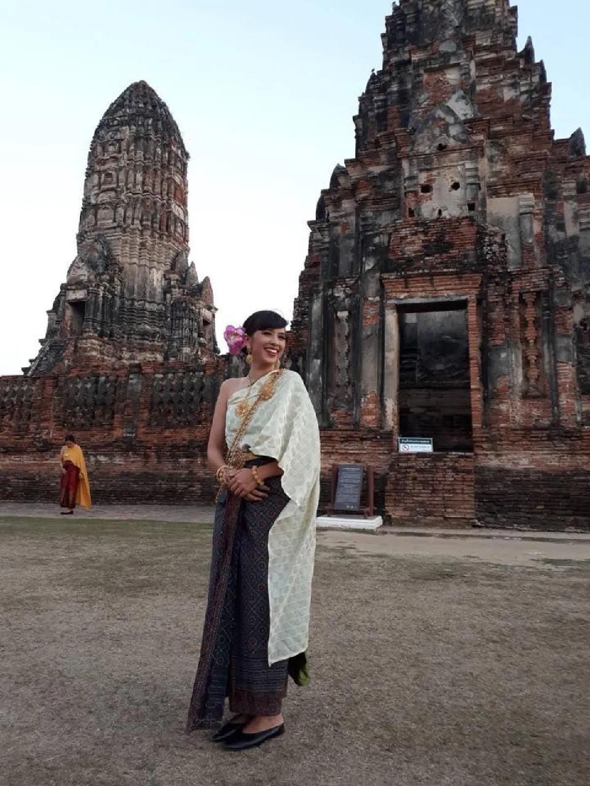 “คุณใหม่ สิริกิติยา” ร่วมสวมชุดไทย ตามรอยละคร “บุพเพสันนิวาส”