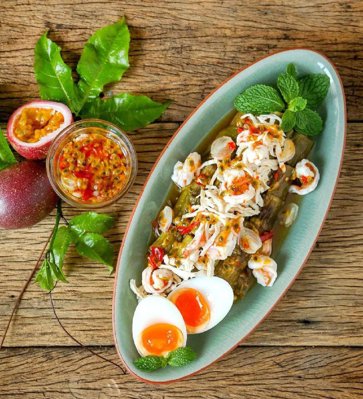 จากยอดดอยสู่บ้านเรา ยำมะเขือยาว ซอสเสาวรส