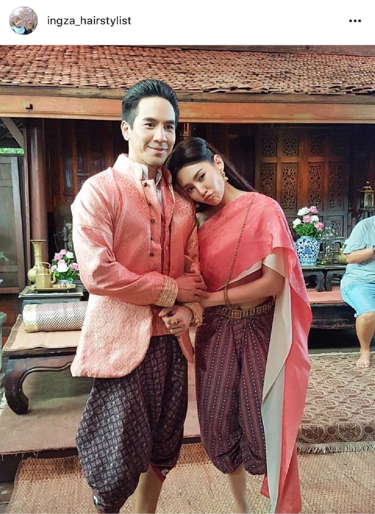 เคมีทะลักล้นจอ! กับภาพเบื้องหลังของ "พี่หมื่น-แม่หญิง” เห็นแล้วต้องยิ้มไปตามๆ กัน