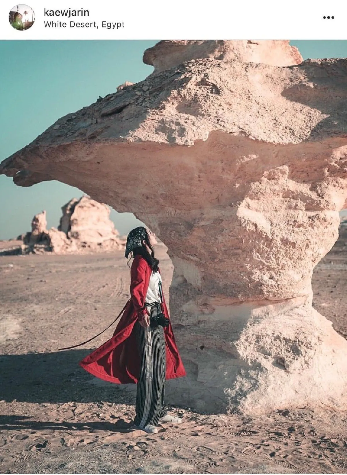 สวยทุกภาพ! “แก้ว-บาส” แฮปปี้ควงคู่เที่ยวประเทศอียิปต์