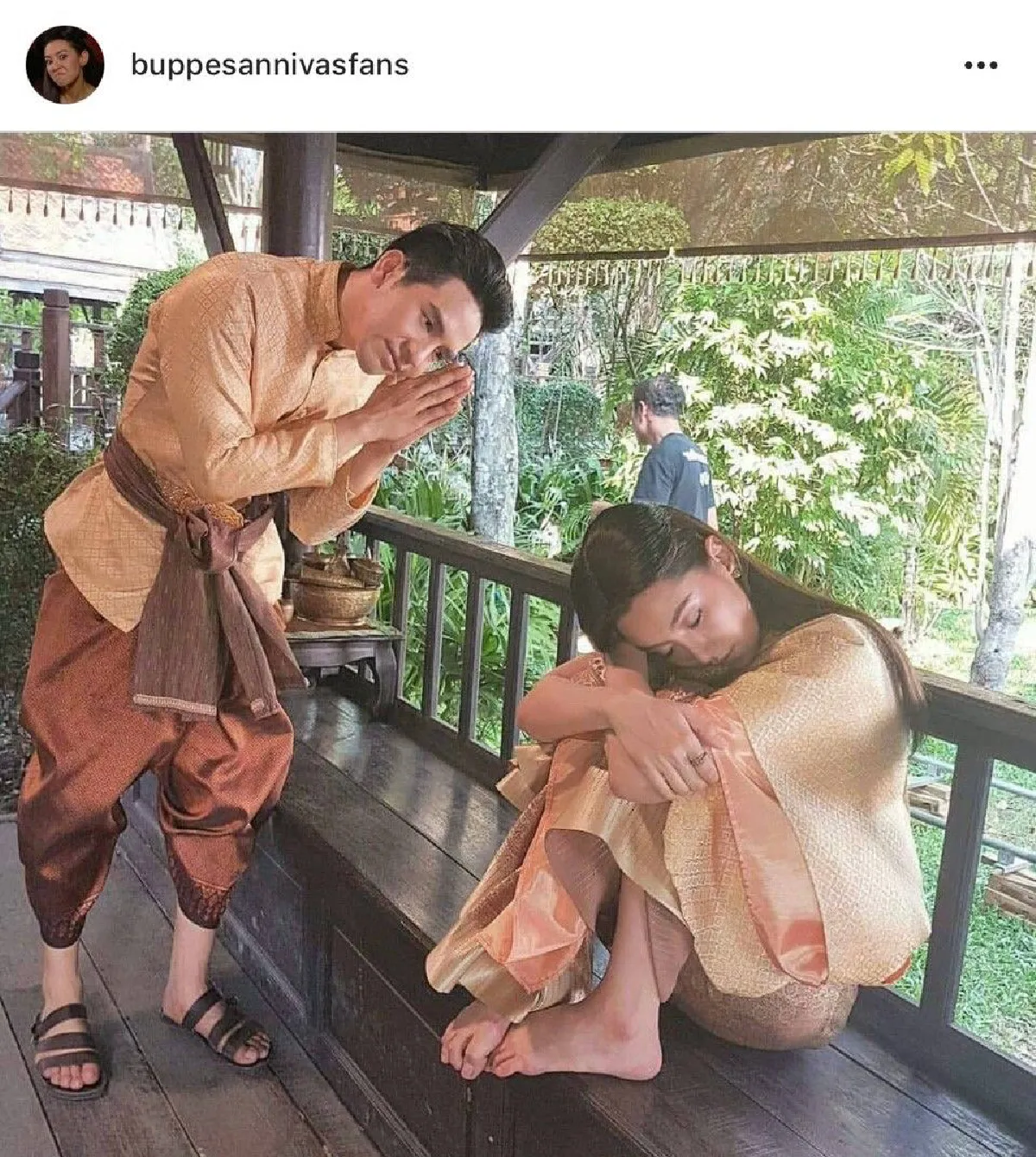 เคมีทะลักล้นจอ! กับภาพเบื้องหลังของ "พี่หมื่น-แม่หญิง” เห็นแล้วต้องยิ้มไปตามๆ กัน