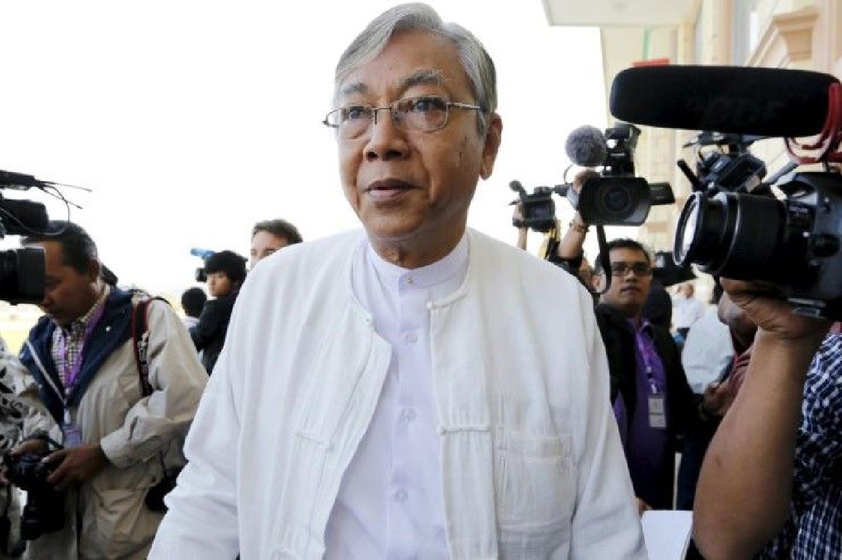 ประธานาธิบดีพม่าประกาศลาออก ประธานาธิบดีพม่าประกาศลาออก