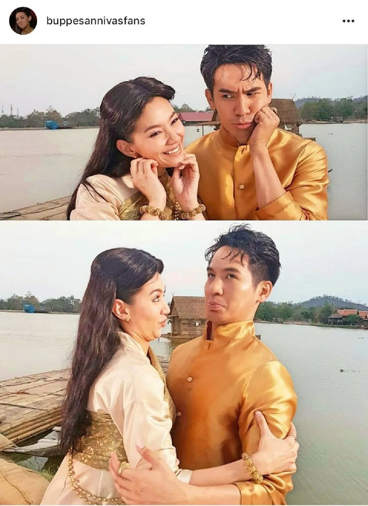 เคมีทะลักล้นจอ! กับภาพเบื้องหลังของ "พี่หมื่น-แม่หญิง” เห็นแล้วต้องยิ้มไปตามๆ กัน