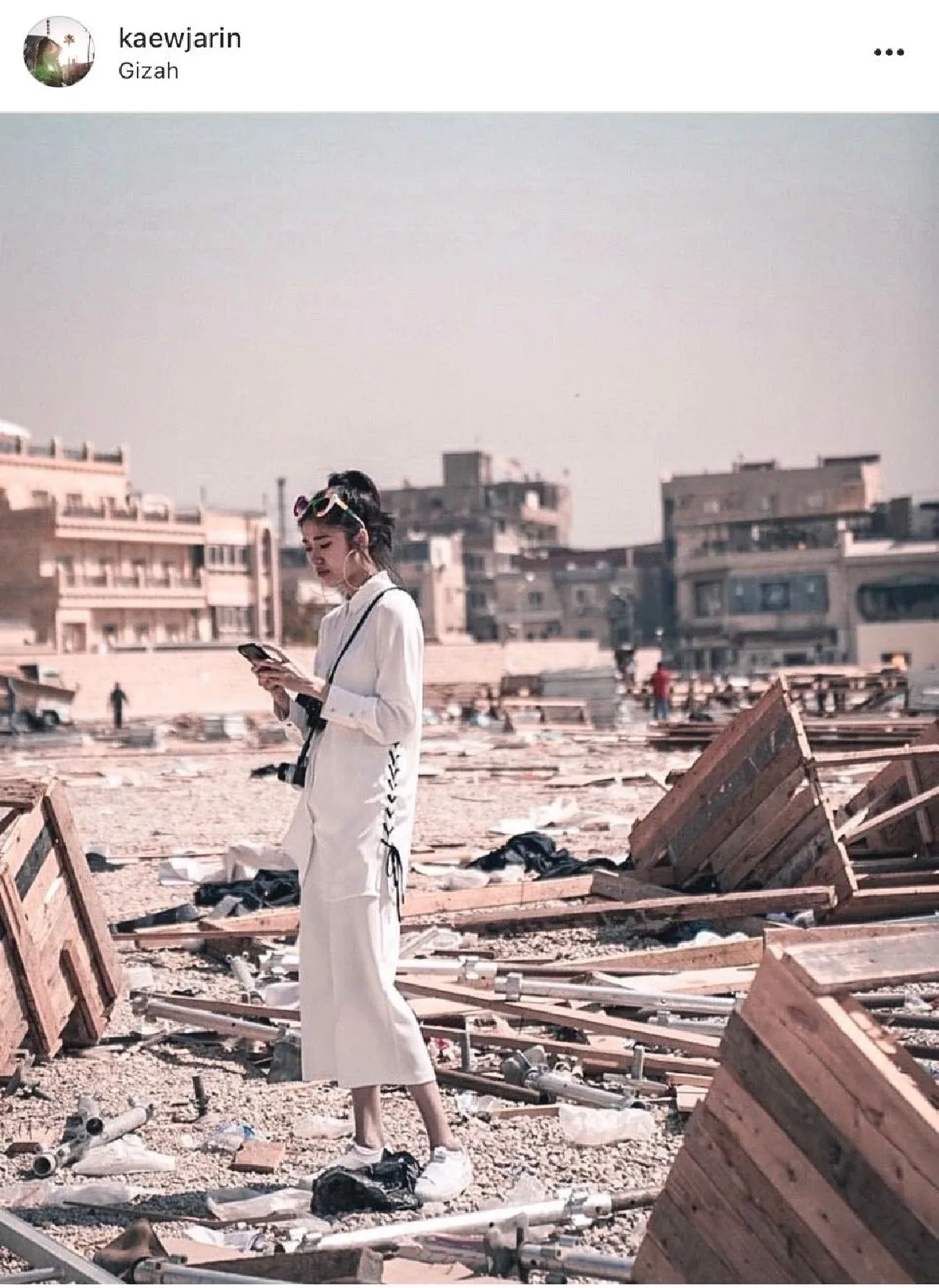 สวยทุกภาพ! “แก้ว-บาส” แฮปปี้ควงคู่เที่ยวประเทศอียิปต์