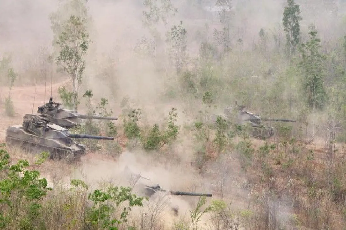 จัดใหญ่! กองทัพภาค 3 ซ้อมรบด้วยกระสุน-ระเบิดจริง