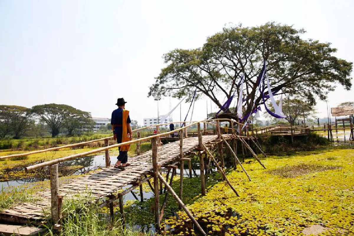 "ม่วงตึ๊ด" ครึกครื้นแบบเนิบช้า