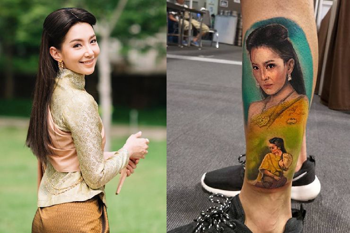 ความชอบส่วนตัว! หนุ่มใจกล้าสักรูปคล้าย "แม่หญิงการะเกด” ที่ขา ความชอบส่วนตัว! หนุ่มใจกล้าสักรูปคล้าย "แม่หญิงการะเกด” ที่ขา
