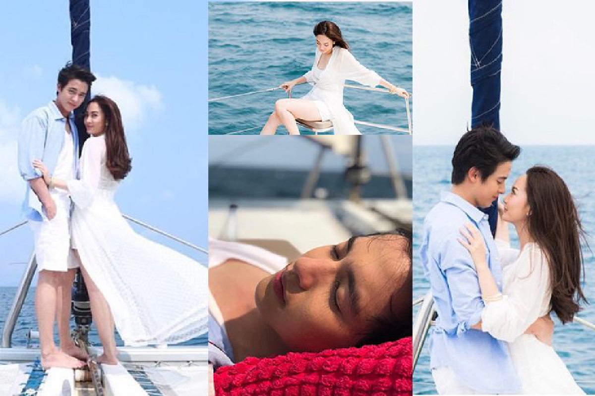 โมเมนต์ฟินๆ! “เจมส์จิ-แต้ว” หวานกลางทะเลพัทยา โมเมนต์ฟินๆ! “เจมส์จิ-แต้ว” หวานกลางทะเลพัทยา