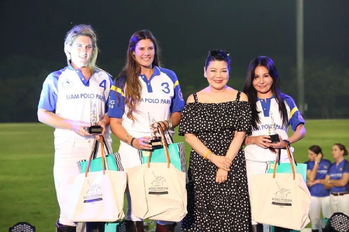“King Power International Ladies Polo Tournament 2018" การแข่งขันกีฬาขี่ม้าโปโลการกุศลพลังผู้หญิงเพื่อผู้หญิงระดับเอเชีย เต็มอิ่มด้วยสีสันแห่งความสุข “มาเรงโก้” คว้าแชมป์ไปครองเป็นครั้งแรก