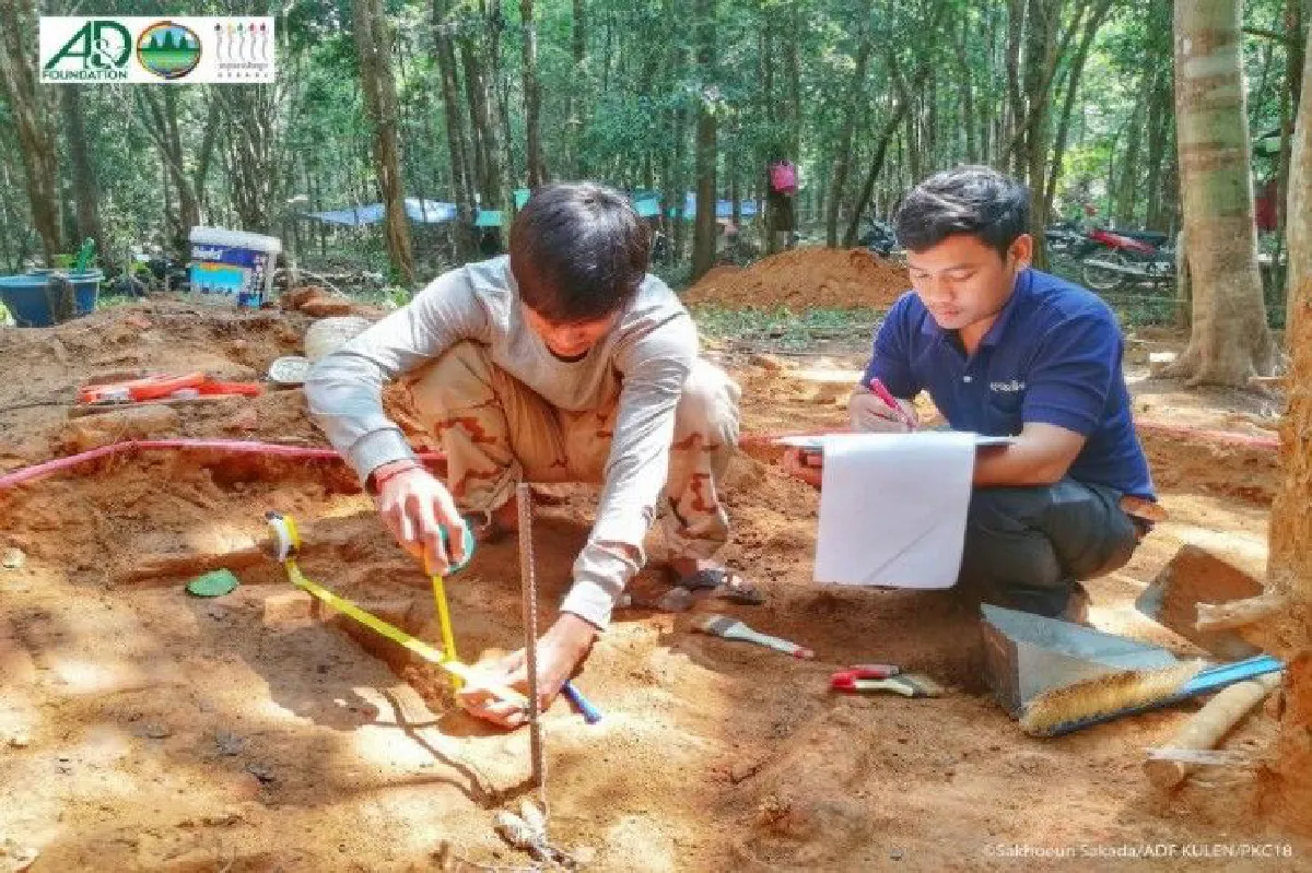 พบพระราชวังผู้สร้างอาณาจักรเขมร