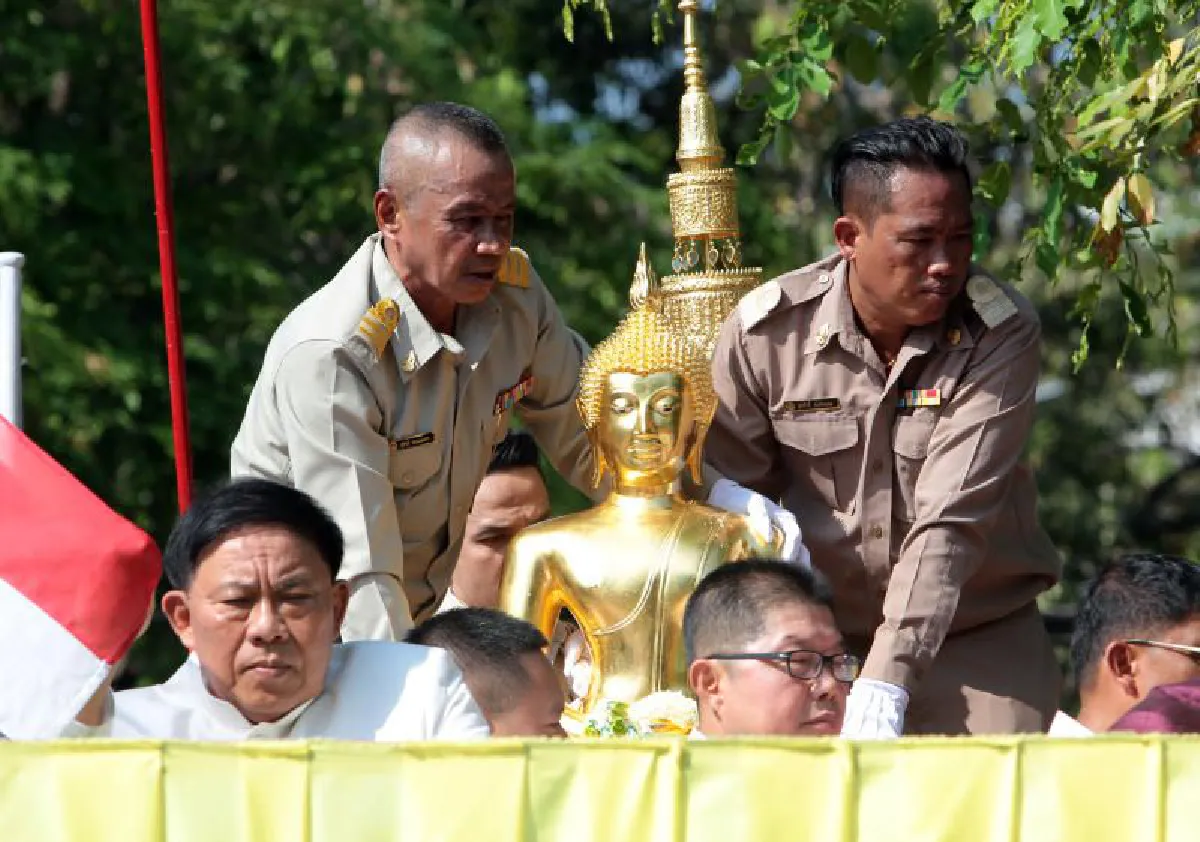 สงกรานต์ปี61กทม.เปิดสวนลุมพินีให้สรงน้ำพระพุทธสิหิงค์