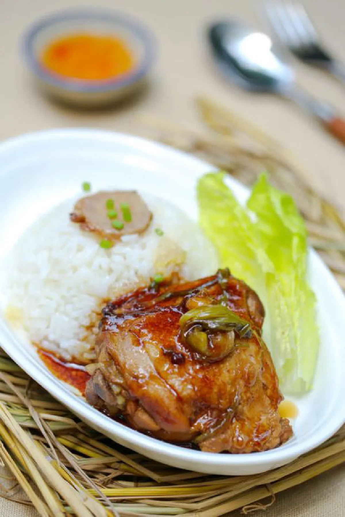 อบ อบ อร่อย ข้าวมันไก่อบซีอิ๊ว