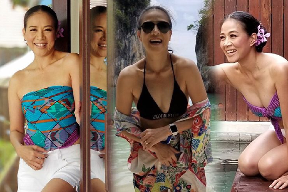 ยอมความแซ่บวัย 48 ปี ของ "กบ ปภัสรา" อวดหุ่นแซ่บชุดบิกินี่ ยอมความแซ่บวัย 48 ปี ของ "กบ ปภัสรา" อวดหุ่นแซ่บชุดบิกินี่