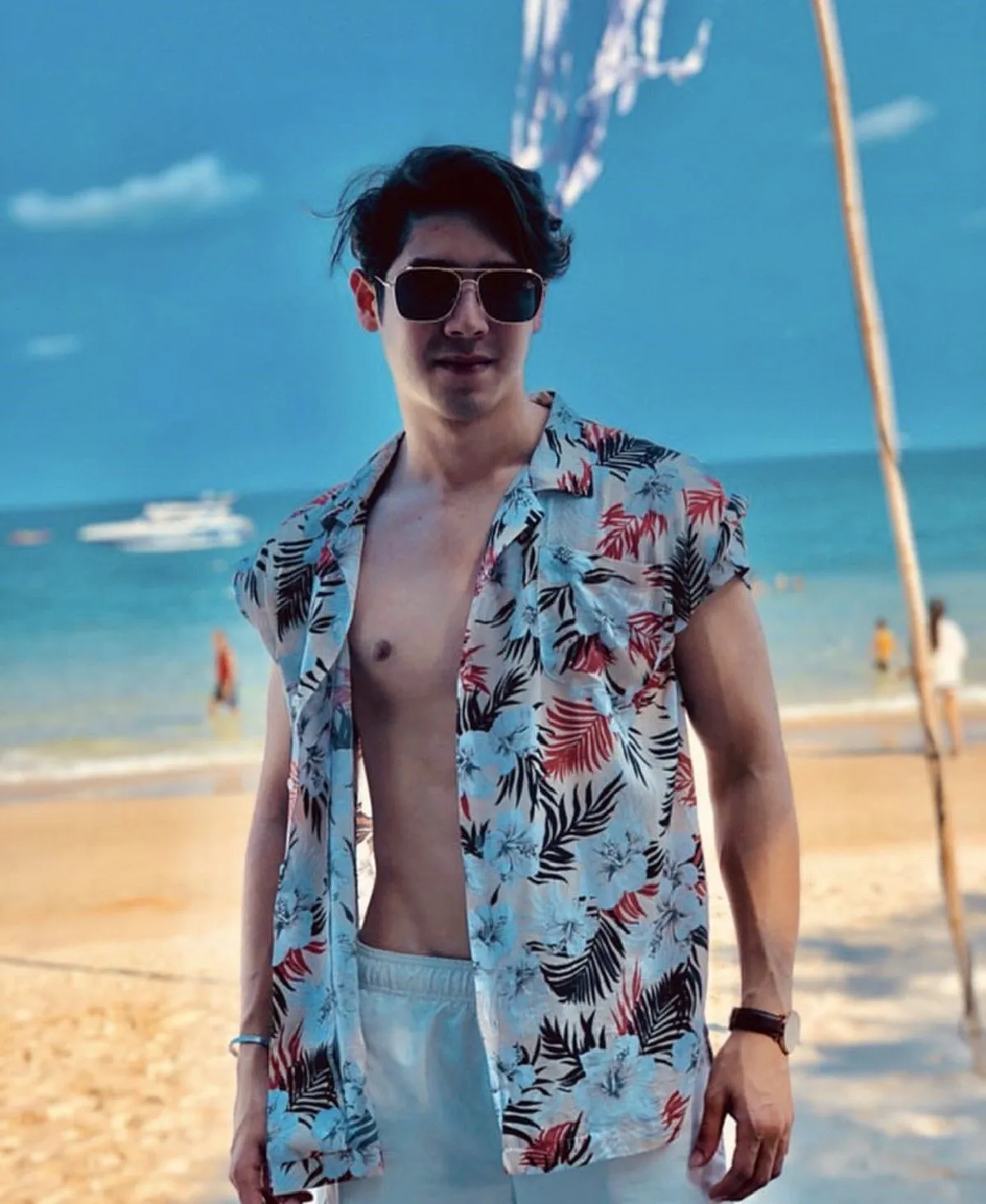 แพทริค ชานน อดีตดาราเด็กโตแล้วหล่อแซ่บ ซิกแพคแน่นเป็นลอน