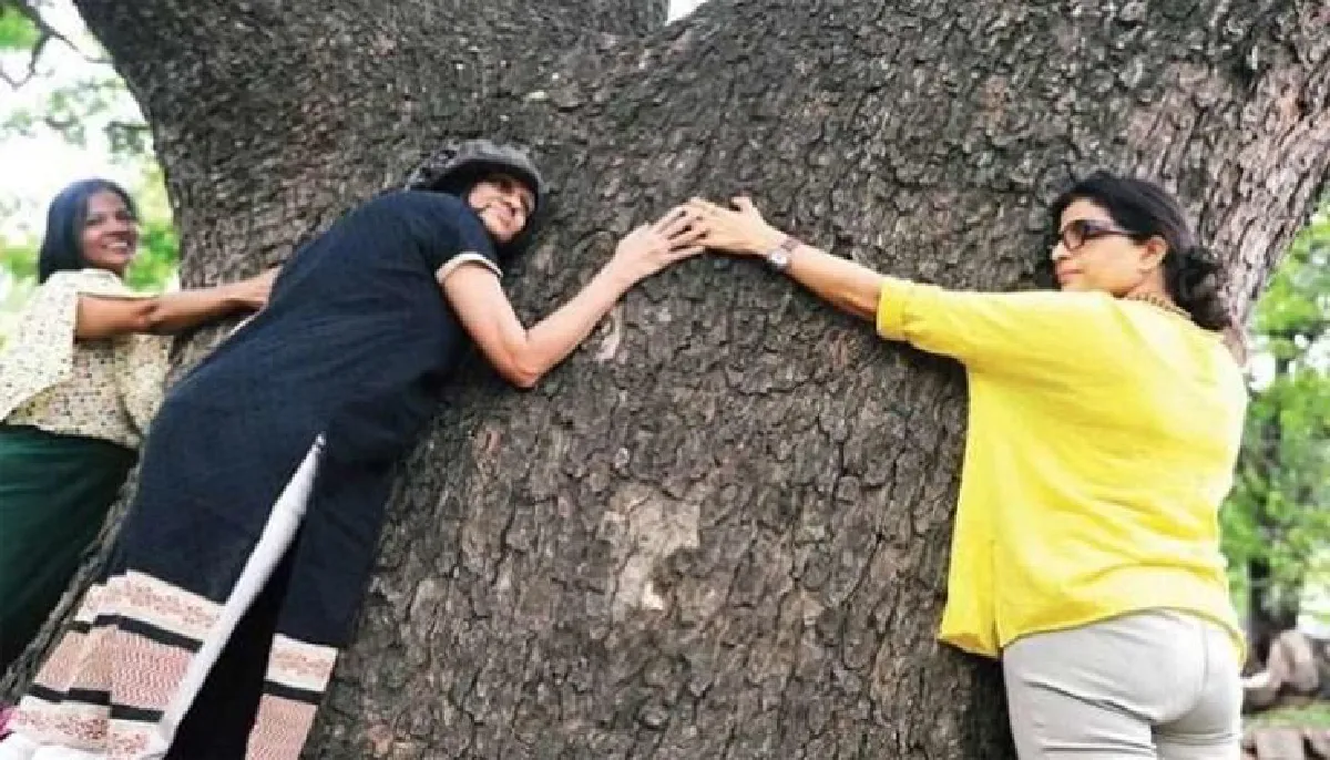 โอบกอดต้นไม้