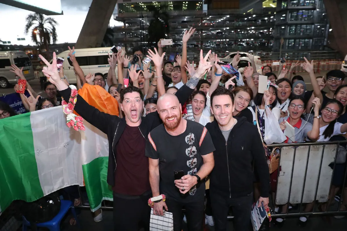 3 หนุ่ม The Script หยอดหวานถึงแฟนๆชาวไทย ก่อนระเบิดความมันส์คืนนี้
