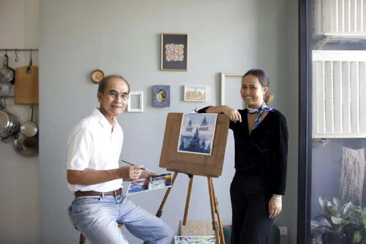 งานศิลปะสวมใส่ได้เพื่อคนรุ่นใหม่ ดีไซน์จากใจศิลปินสูงอายุ ‘ชูศิษฎ์ เขียวชะอุ่ม’