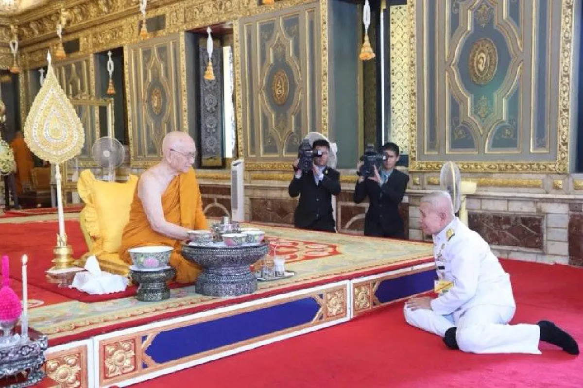 สมเด็จพระสังฆราชทรงนำเจริญพระพุทธมนต์ถวายเนื่องในวาระคล้ายวันประสูติพระองค์เจ้าทีปังกรฯ